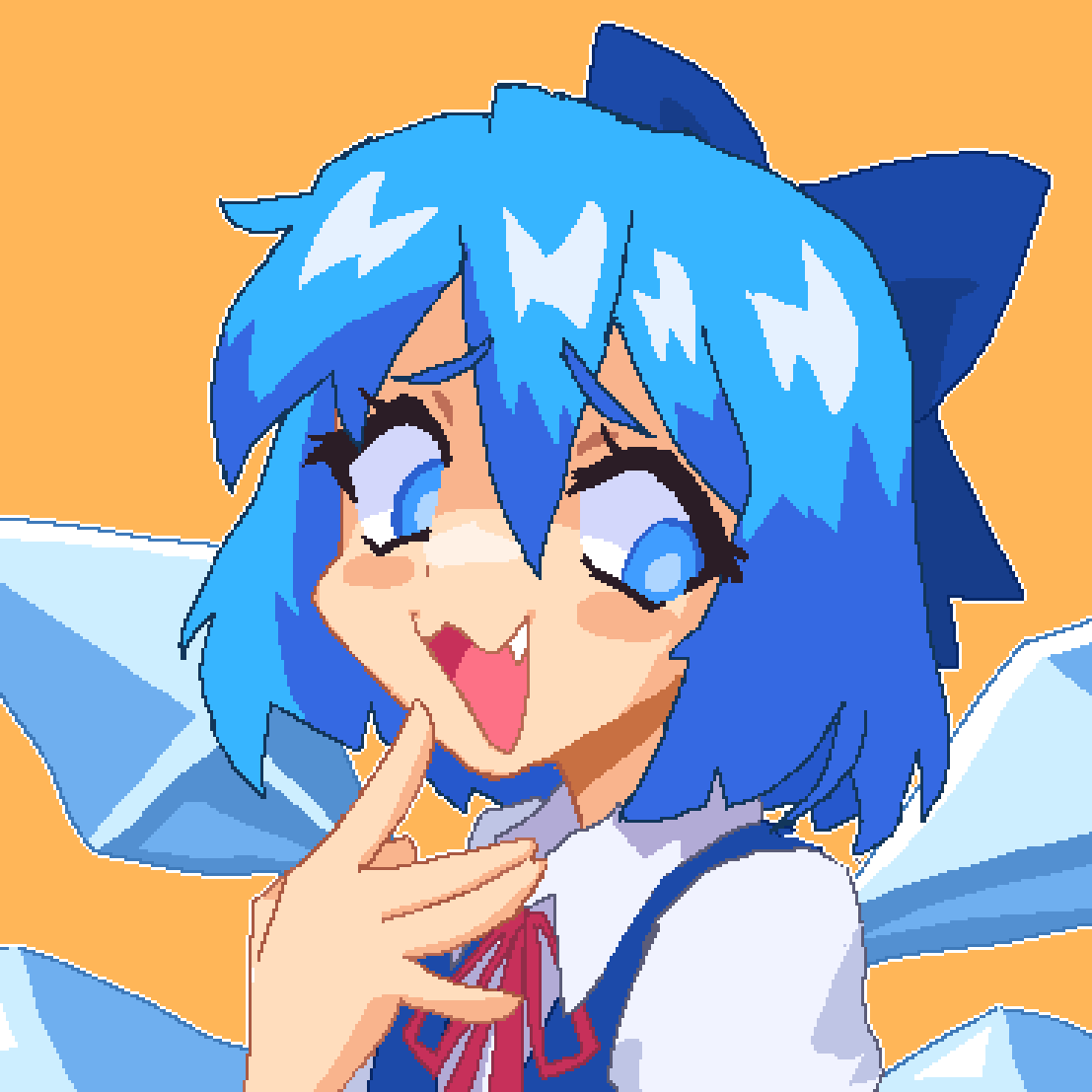 Cirno (Touhou) Rule 34 Image