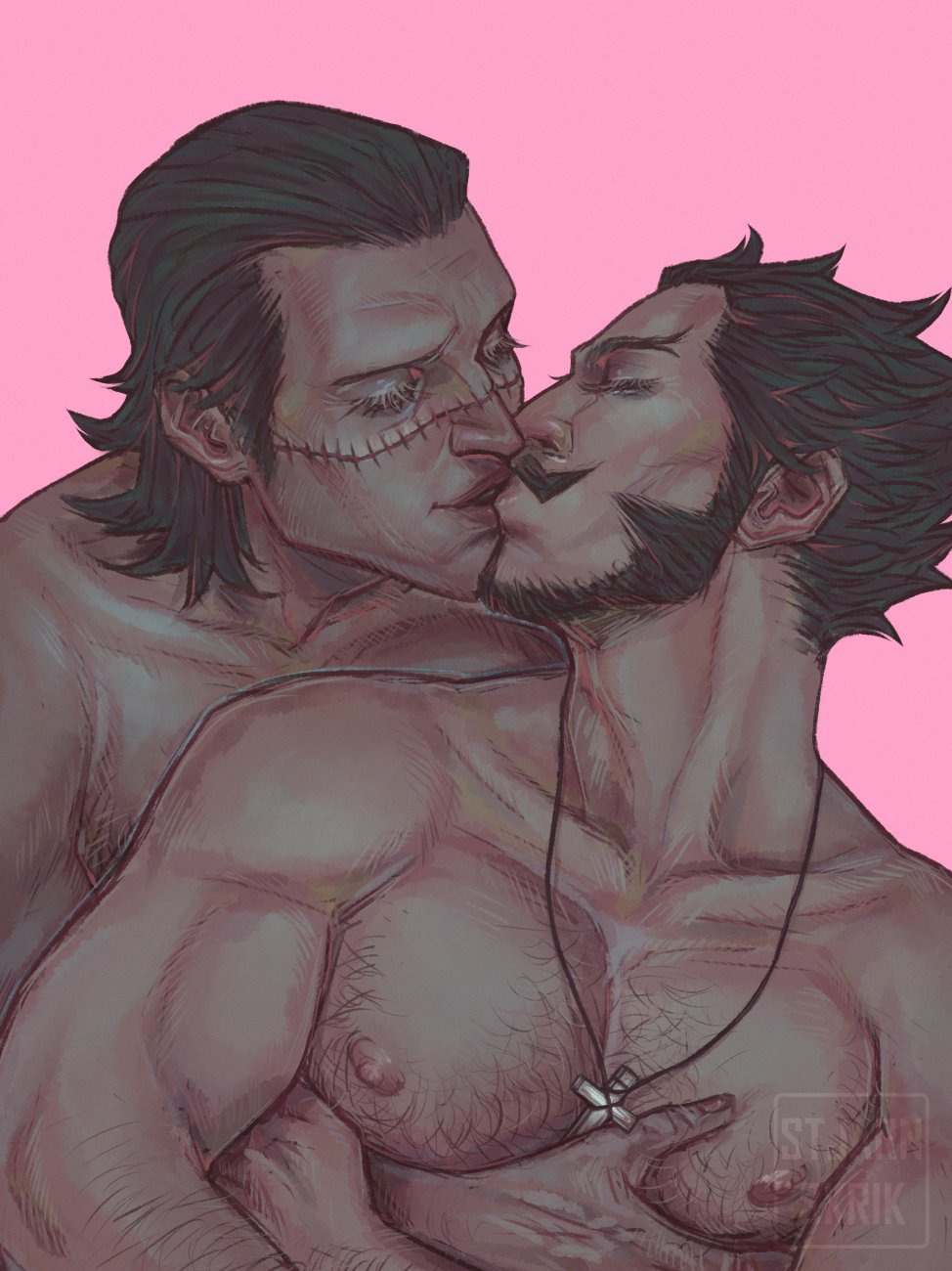 Dracule Mihawk (Crocodile (One Piece)) Rule 34 Image