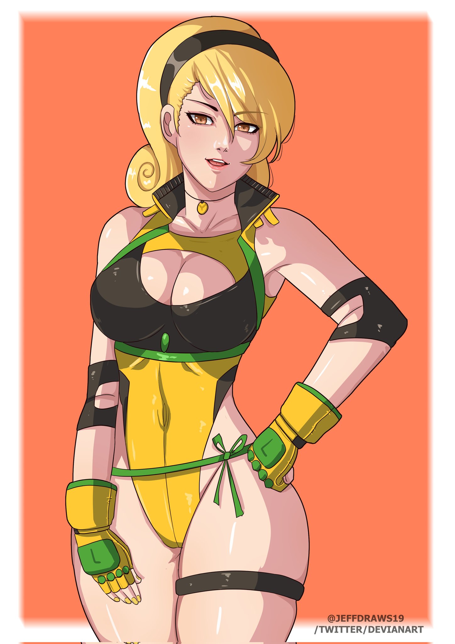 Lien Neville (King Of Fighters) Rule 34 Image