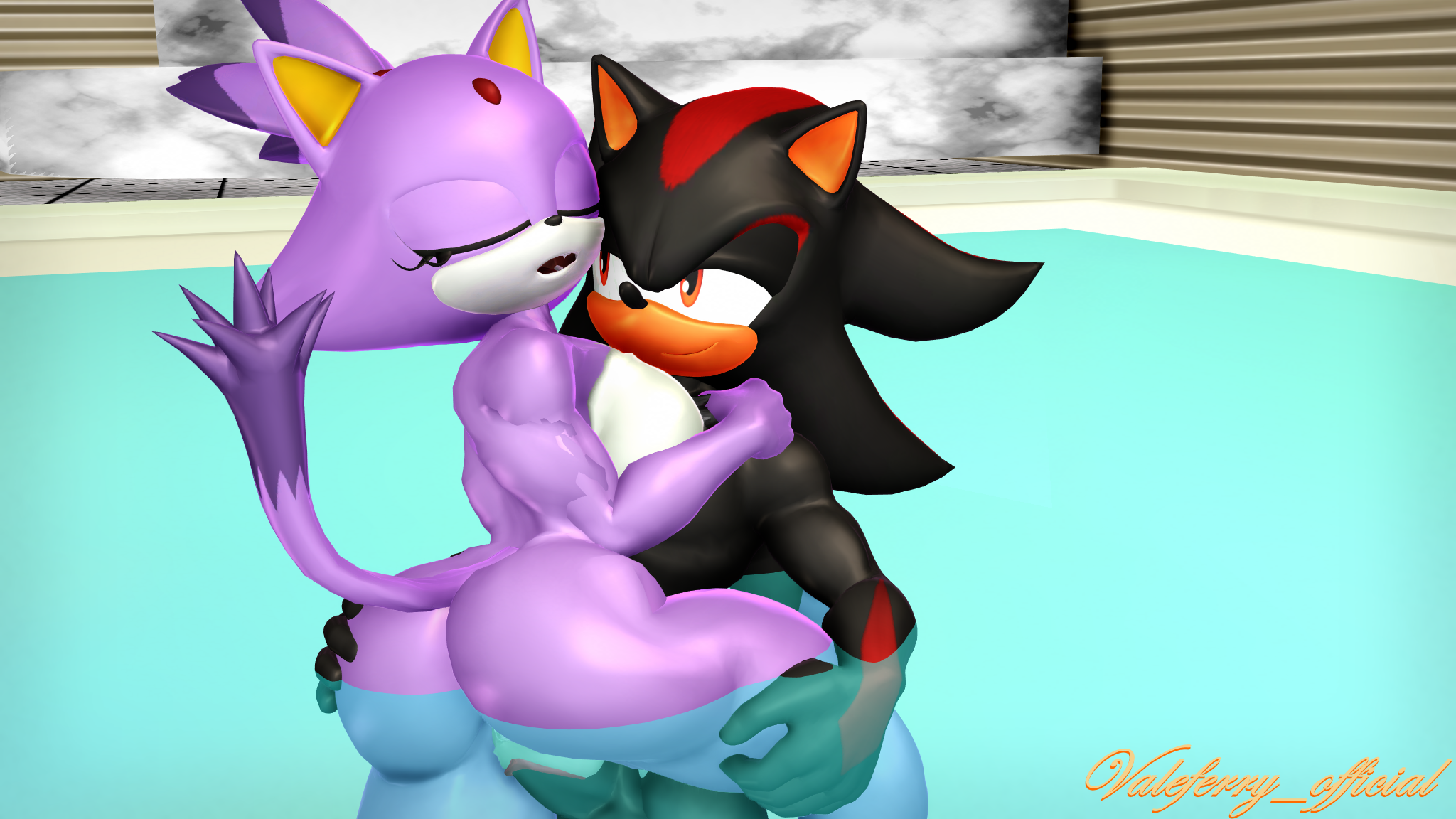 Blaze The Cat (Sonic (Series)) Rule 34 Image