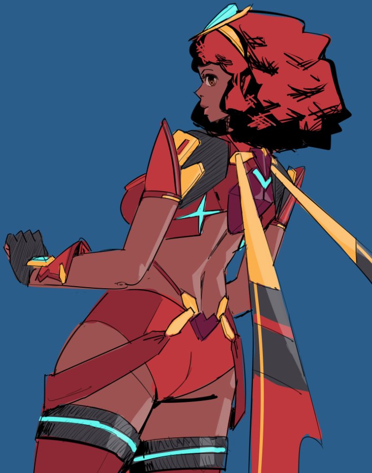 Pyra (Xenoblade (Series)) Rule 34 Image