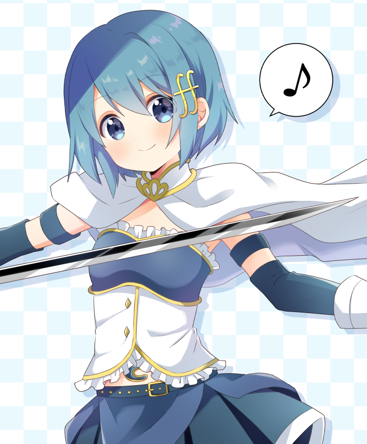 Miki Sayaka (Mahou Shoujo Madoka Magica) Rule 34 Image