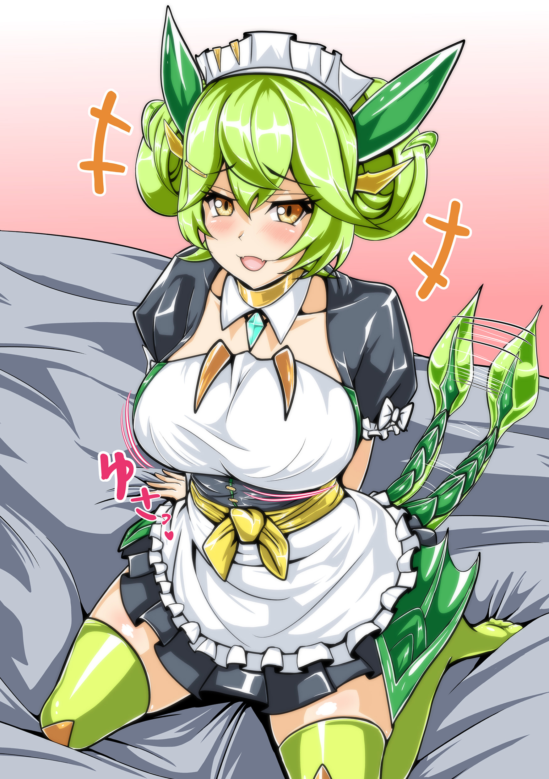 Parlor Dragonmaid (Yu-Gi-Oh!) Rule 34 Image