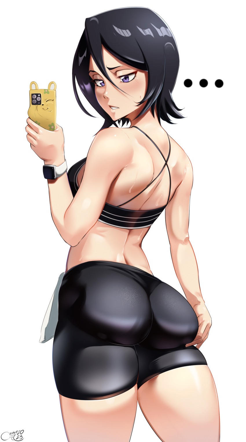 Kuchiki Rukia (Bleach) Rule 34 Image