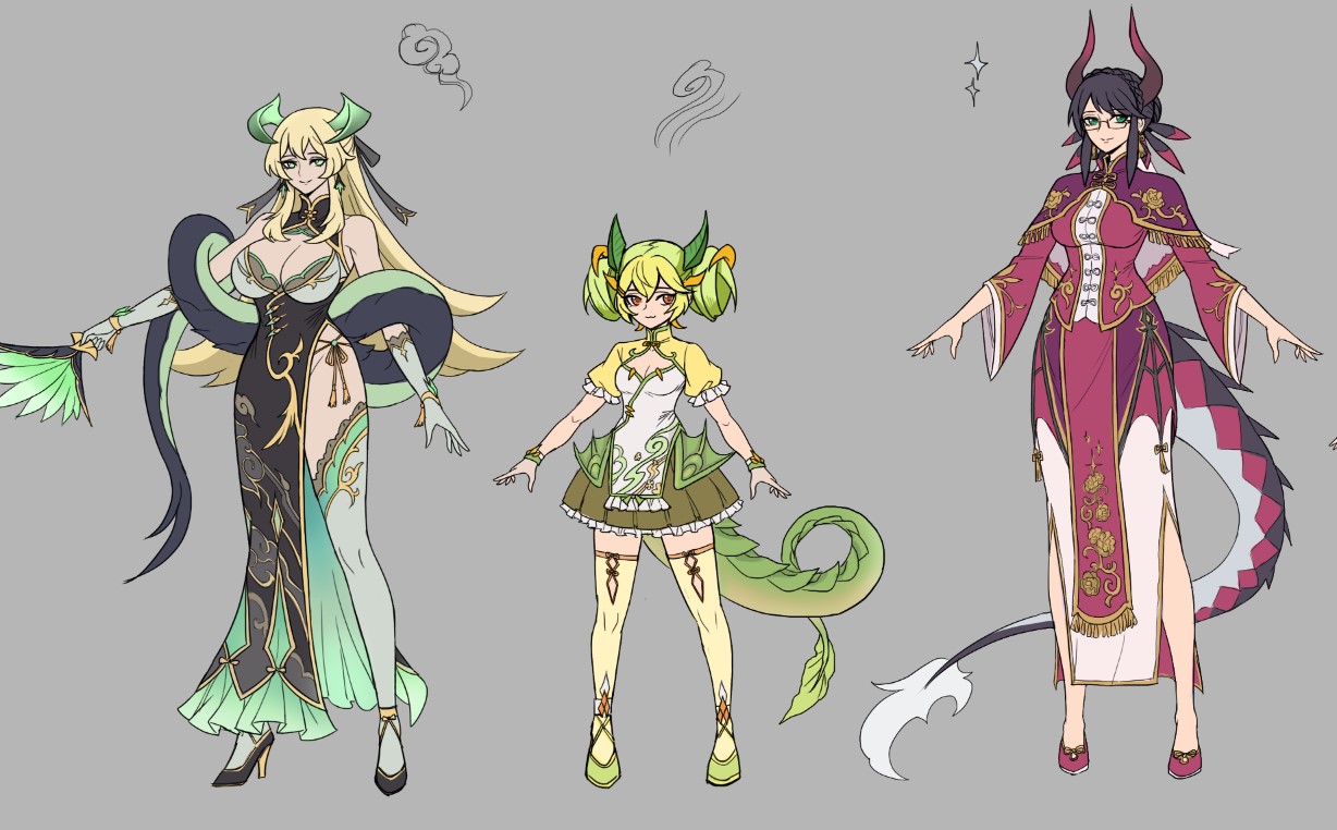 Chamber Dragonmaid (Chinese New Year) Rule 34 Image