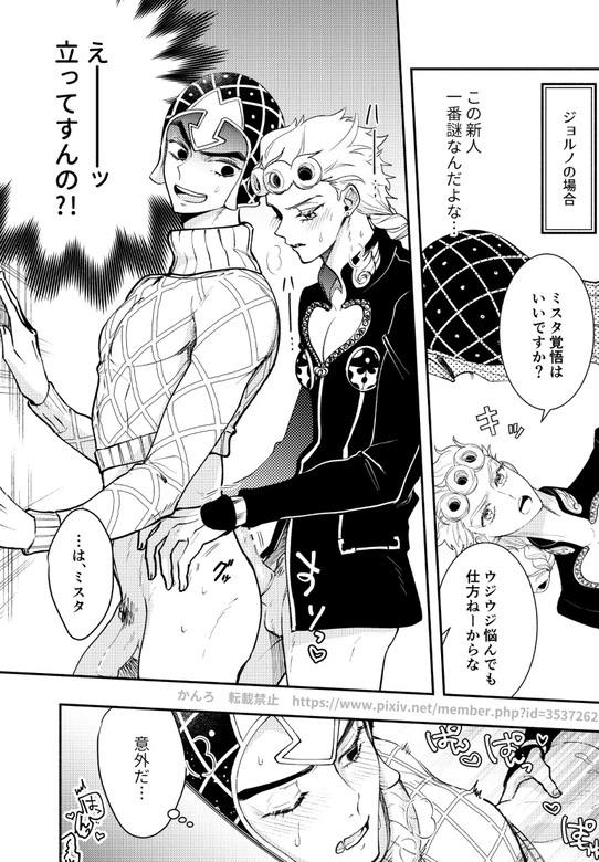 Giorno Giovanna (Jojo'S Bizarre Adventure) Rule 34 Image