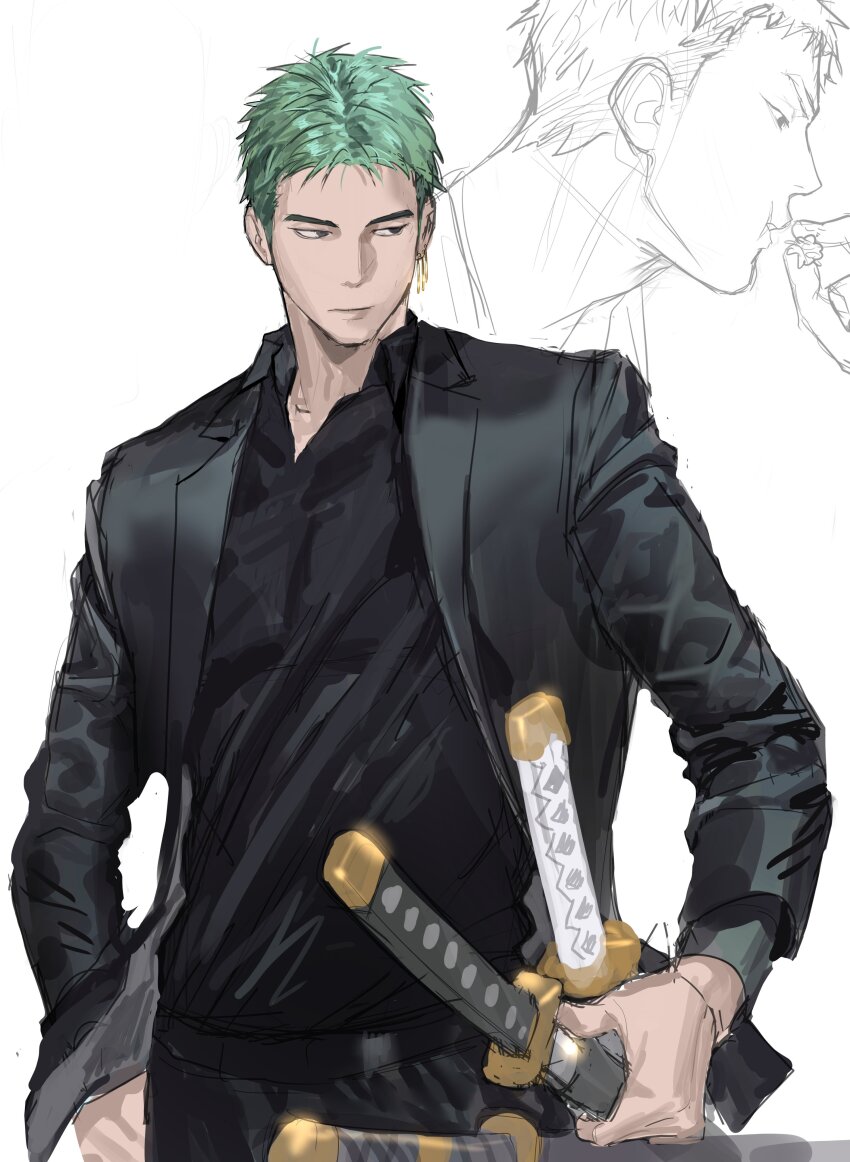 Roronoa Zoro (One Piece) Rule 34 Image