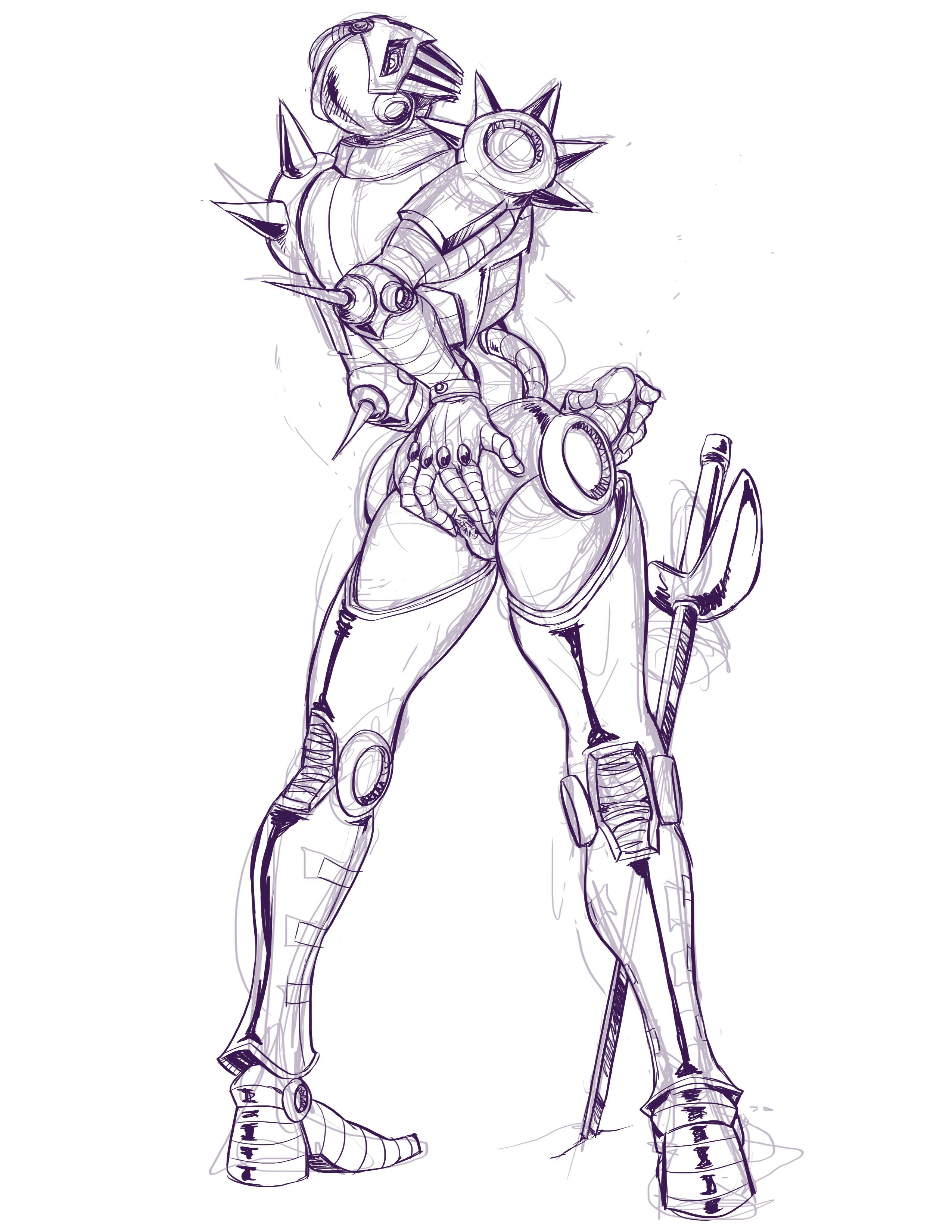 Silver Chariot (Jojo'S Bizarre Adventure) Rule 34 Image