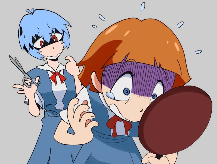 Ayanami Rei (Neon Genesis Evangelion) Rule 34 Image