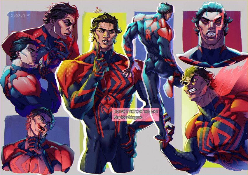 Miguel O'Hara (Marvel) Rule 34 Image