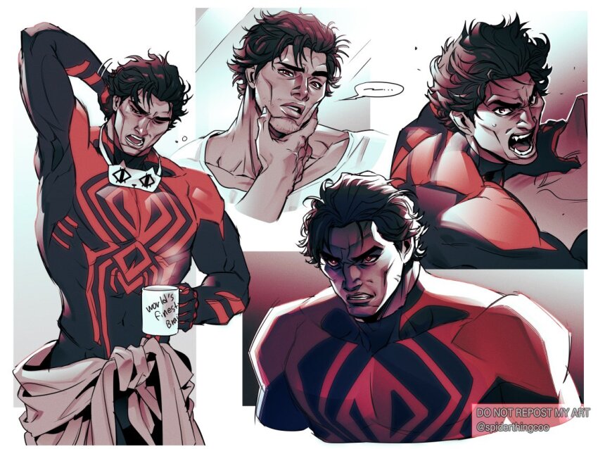 Miguel O'Hara (Marvel) Rule 34 Image