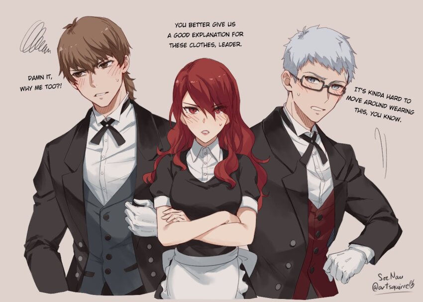 Kirijou Mitsuru (Aragaki Shinjirou) Rule 34 Image