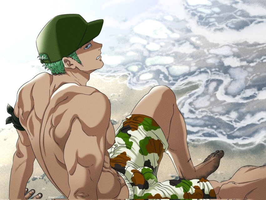 Roronoa Zoro (One Piece) Rule 34 Image