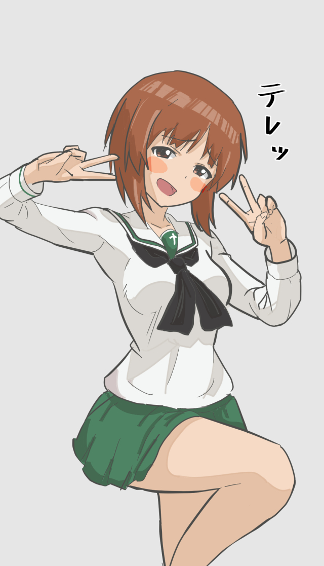 Nishizumi Miho (Girls Und Panzer) Rule 34 Image