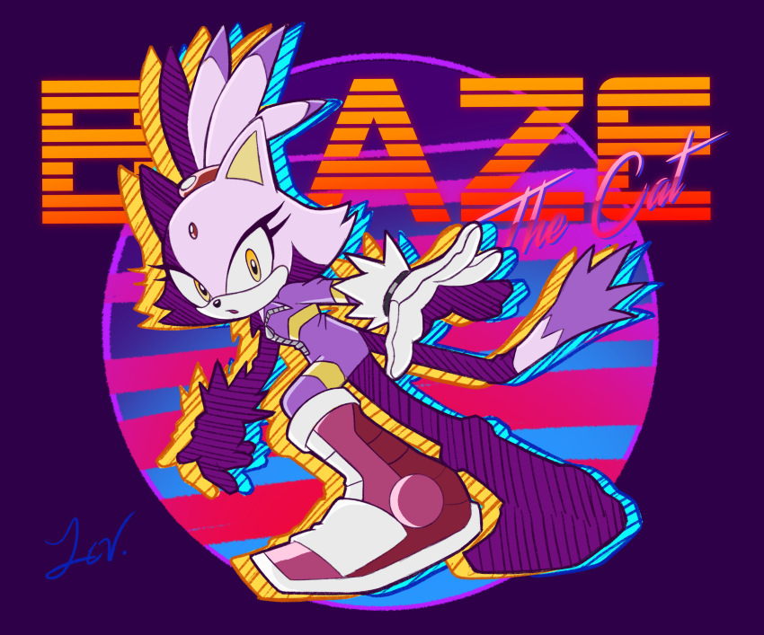 Blaze The Cat (Sonic (Series)) Rule 34 Image