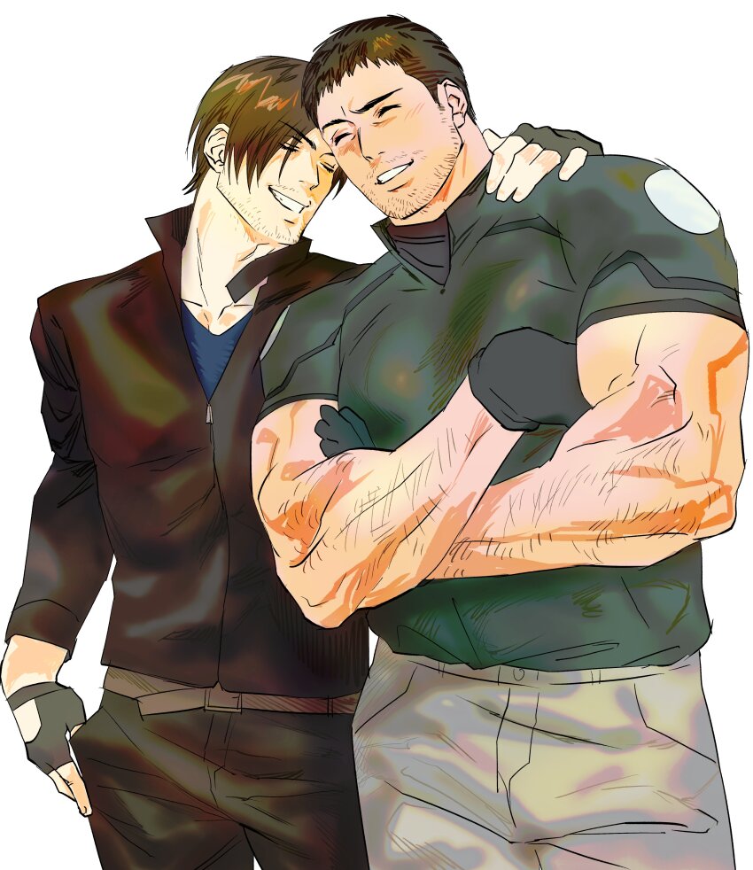 Chris Redfield (Resident Evil) Rule 34 Image