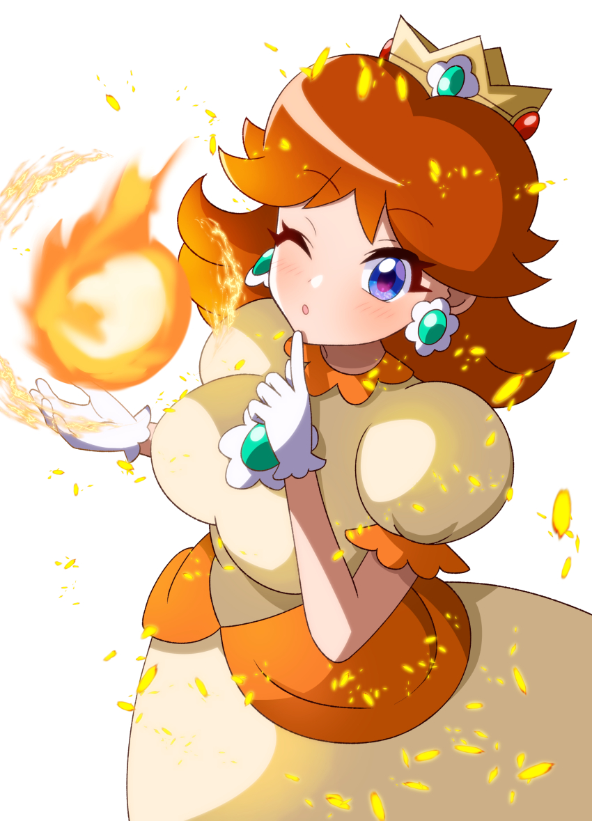 Fire Daisy (Mario (Series)) Rule 34 Image