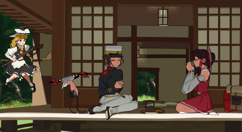 Hakurei Reimu (Original) Rule 34 Image