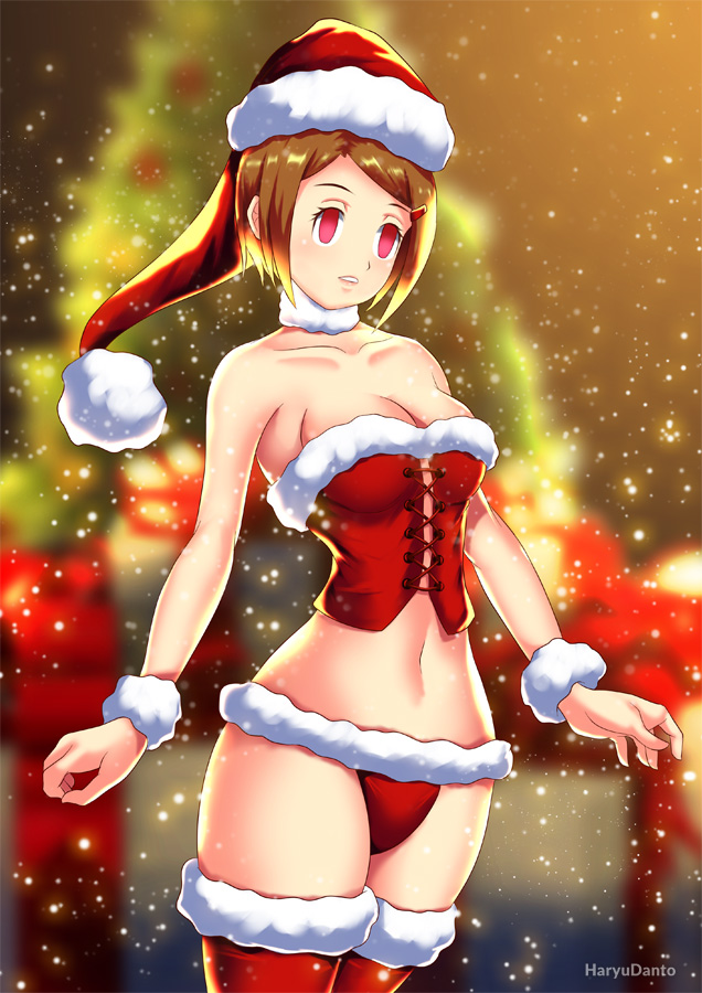 Yagami Hikari (Christmas) Rule 34 Image