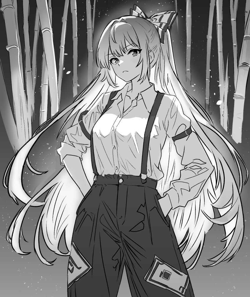Fujiwara No Mokou (Touhou) Rule 34 Image