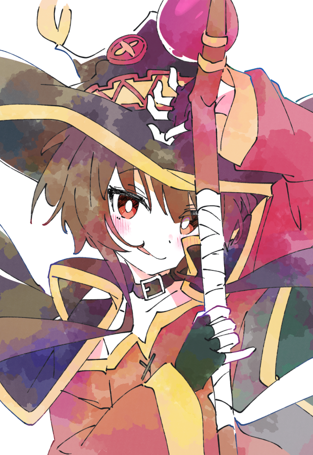 Megumin (Kono Subarashii Sekai Ni Shukufuku Wo!) Rule 34 Image