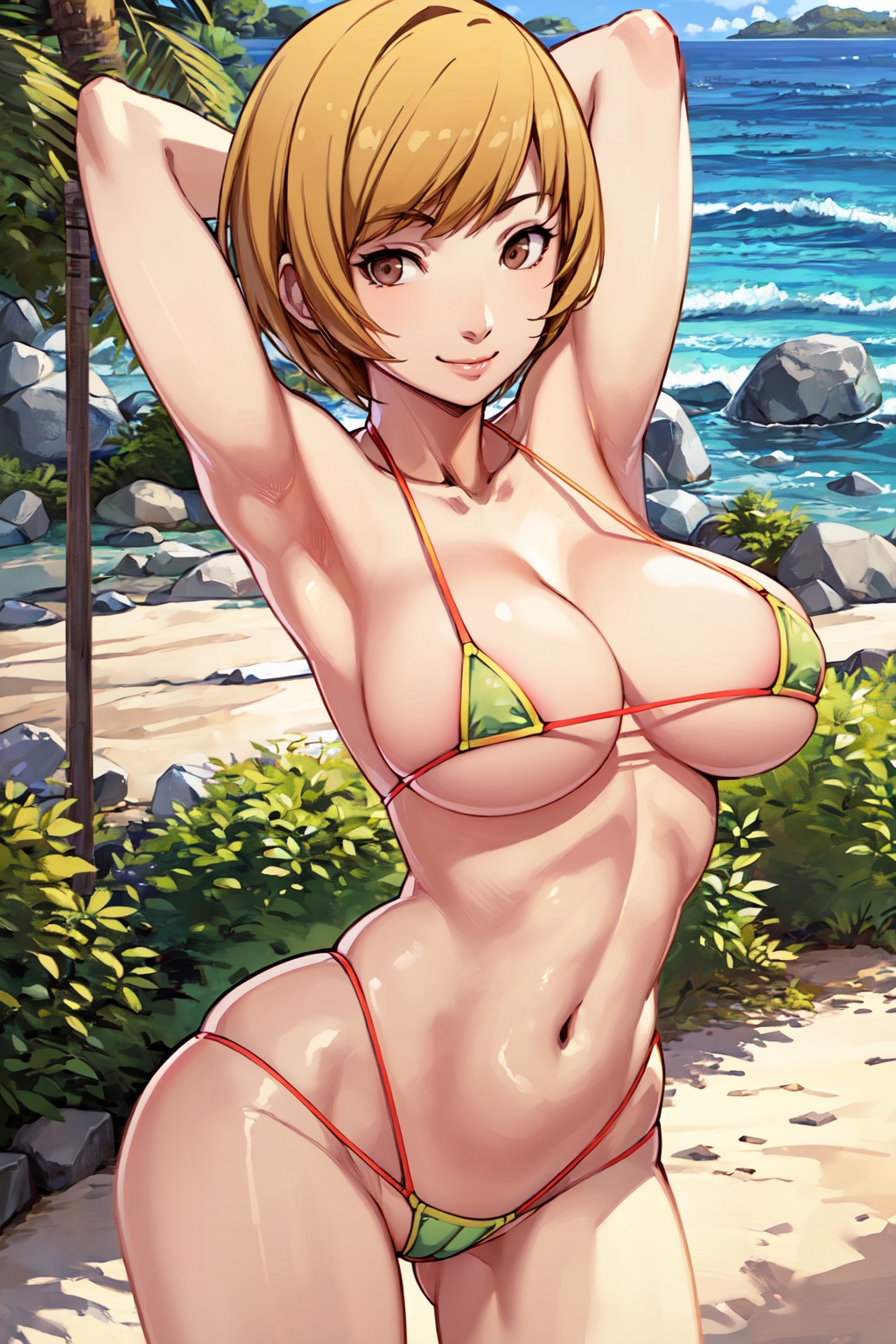 Satonaka Chie (Atlus) Rule 34 Image