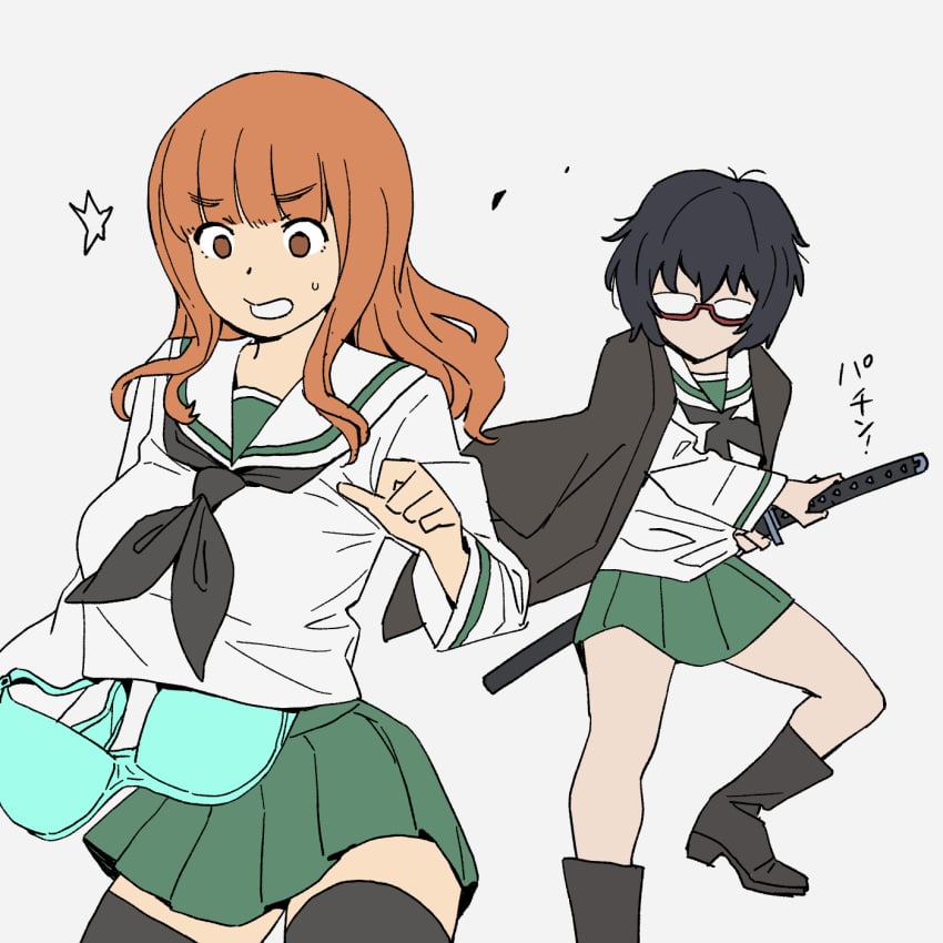 Oryou (Girls Und Panzer) Rule 34 Image