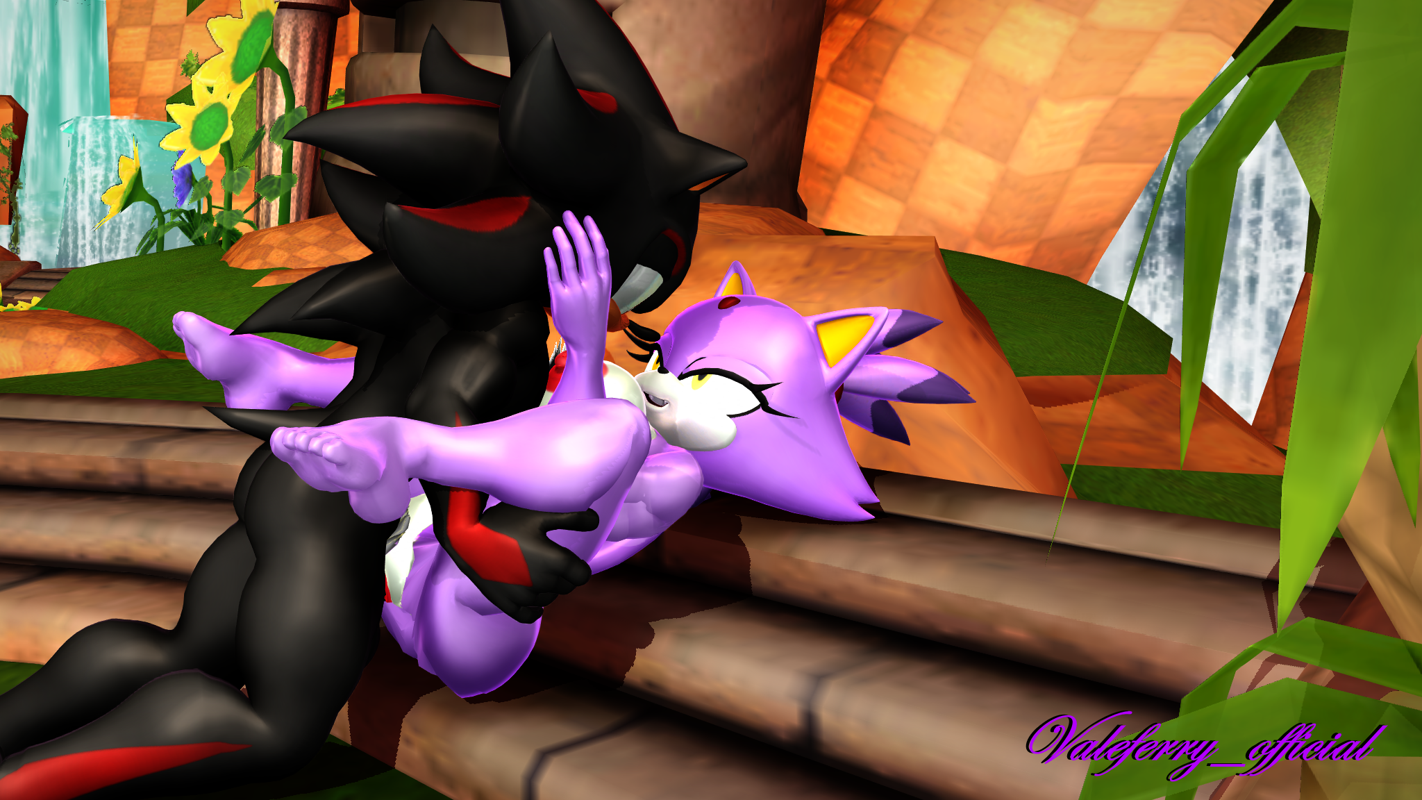 Blaze The Cat (Sonic (Series)) Rule 34 Image