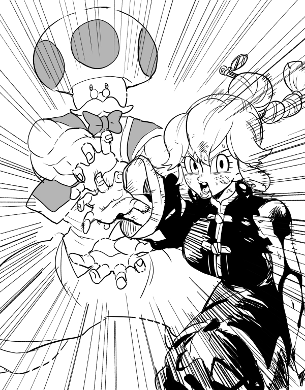Princess Peach (Dragon Ball) Rule 34 Image