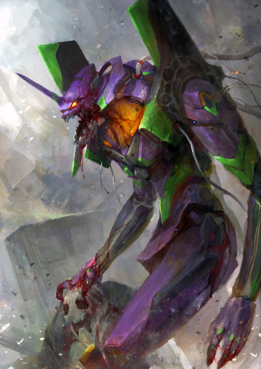 Eva 01 (Neon Genesis Evangelion) Rule 34 Image