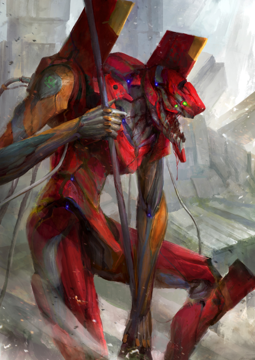 Eva 02 (Neon Genesis Evangelion) Rule 34 Image