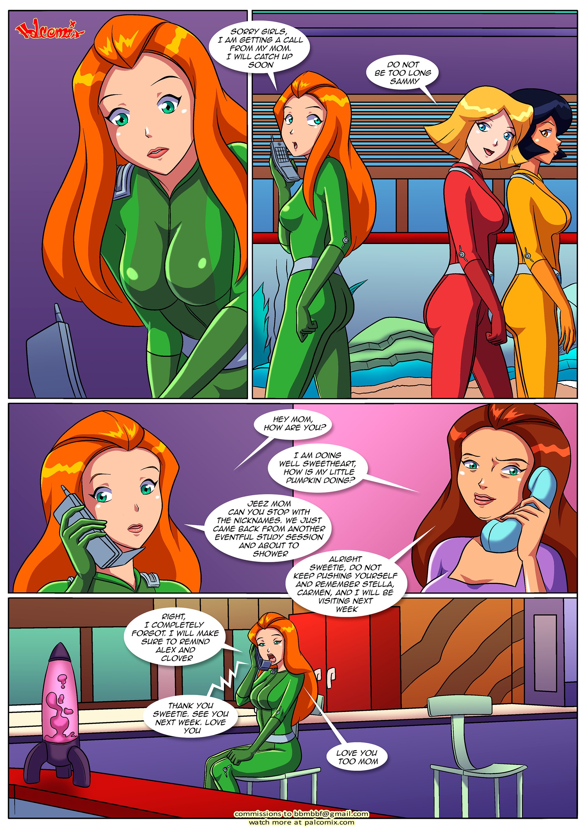Alex (Totally Spies) Rule 34 Image