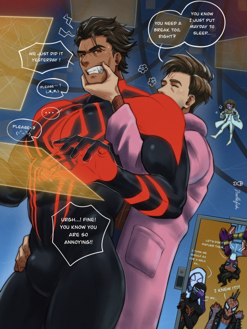 Miguel O'Hara (Marvel) Rule 34 Image