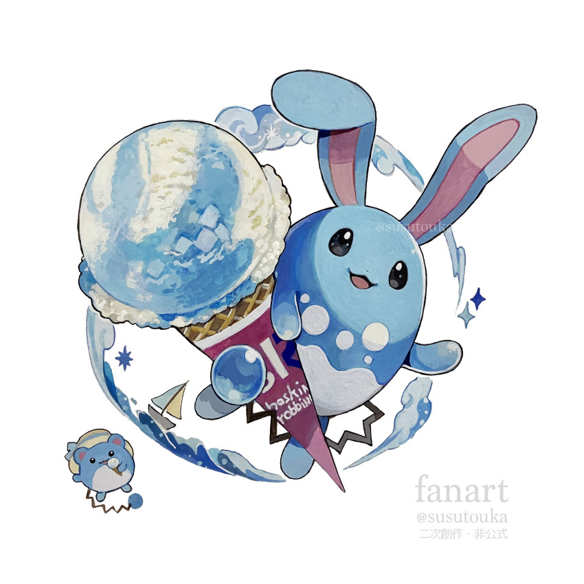 Azumarill (Baskin-Robbins) Rule 34 Image
