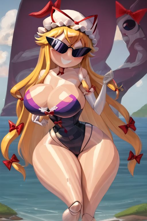 Yukari Yakumo (Touhou) Rule 34 Image