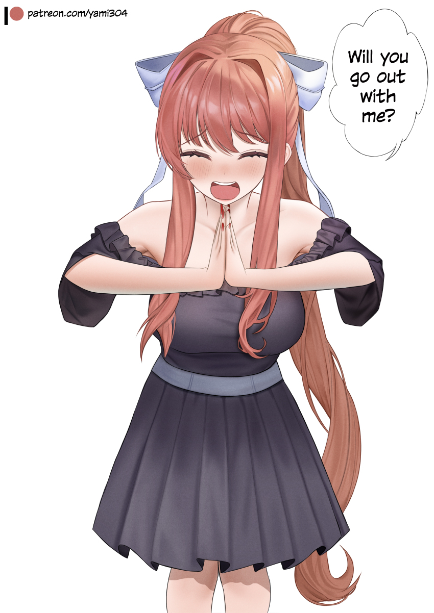 Monika (Doki Doki Literature Club) Rule 34 Image