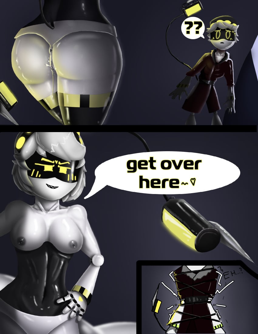 Disassembly Drone (Murder Drones) Rule 34 Image