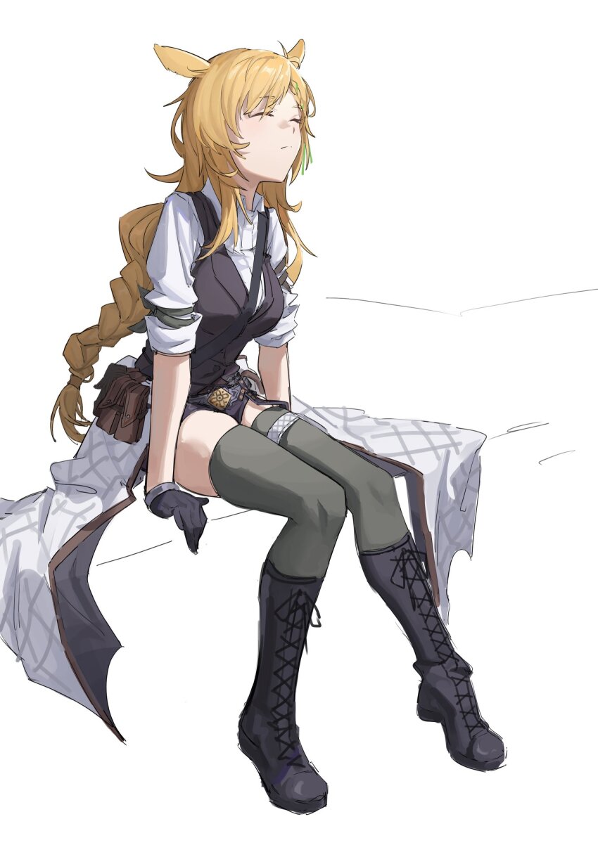 Kroos (Arknights) Rule 34 Image