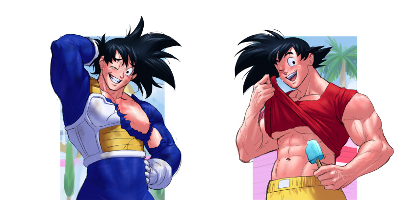 Son Goku (Dragon Ball) Rule 34 Image