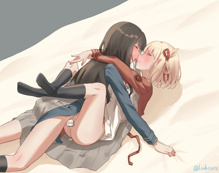 Inoue Takina (Lycoris Recoil) Rule 34 Image