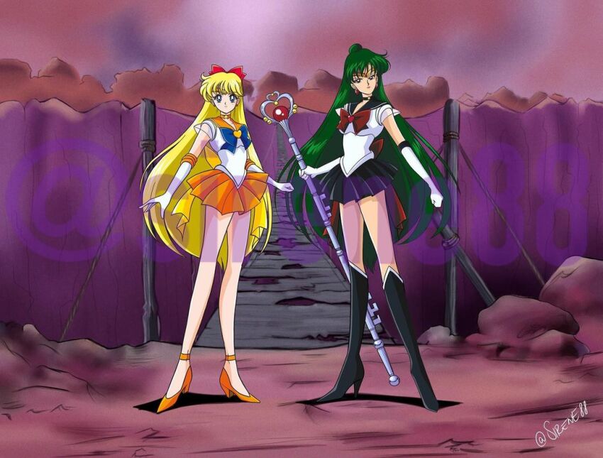Sailor Pluto (Aino Minako) Rule 34 Image