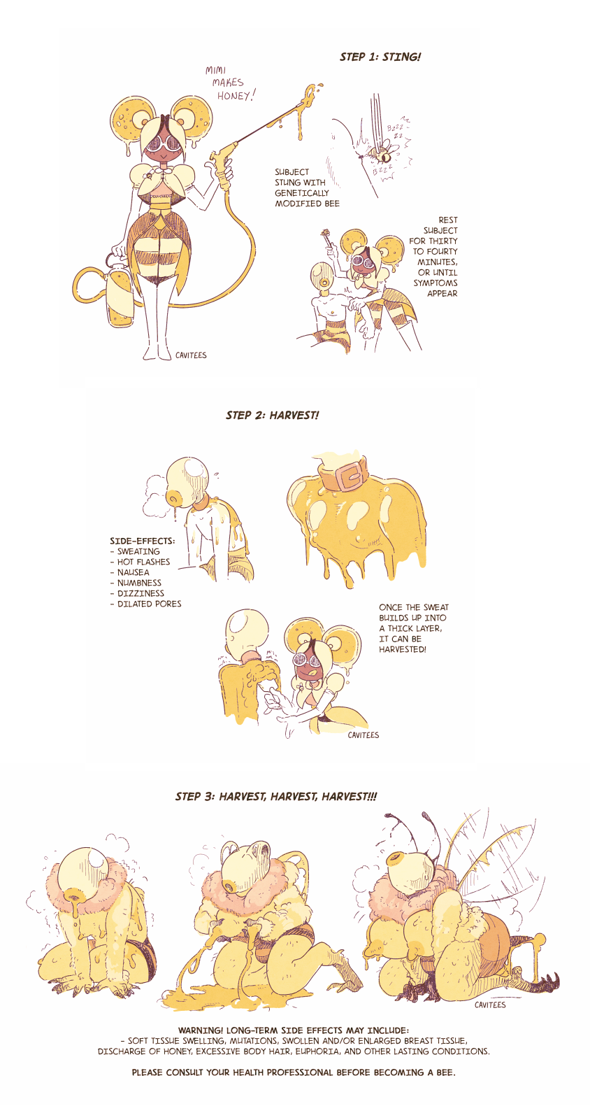 Honey (Food) Rule 34 Image
