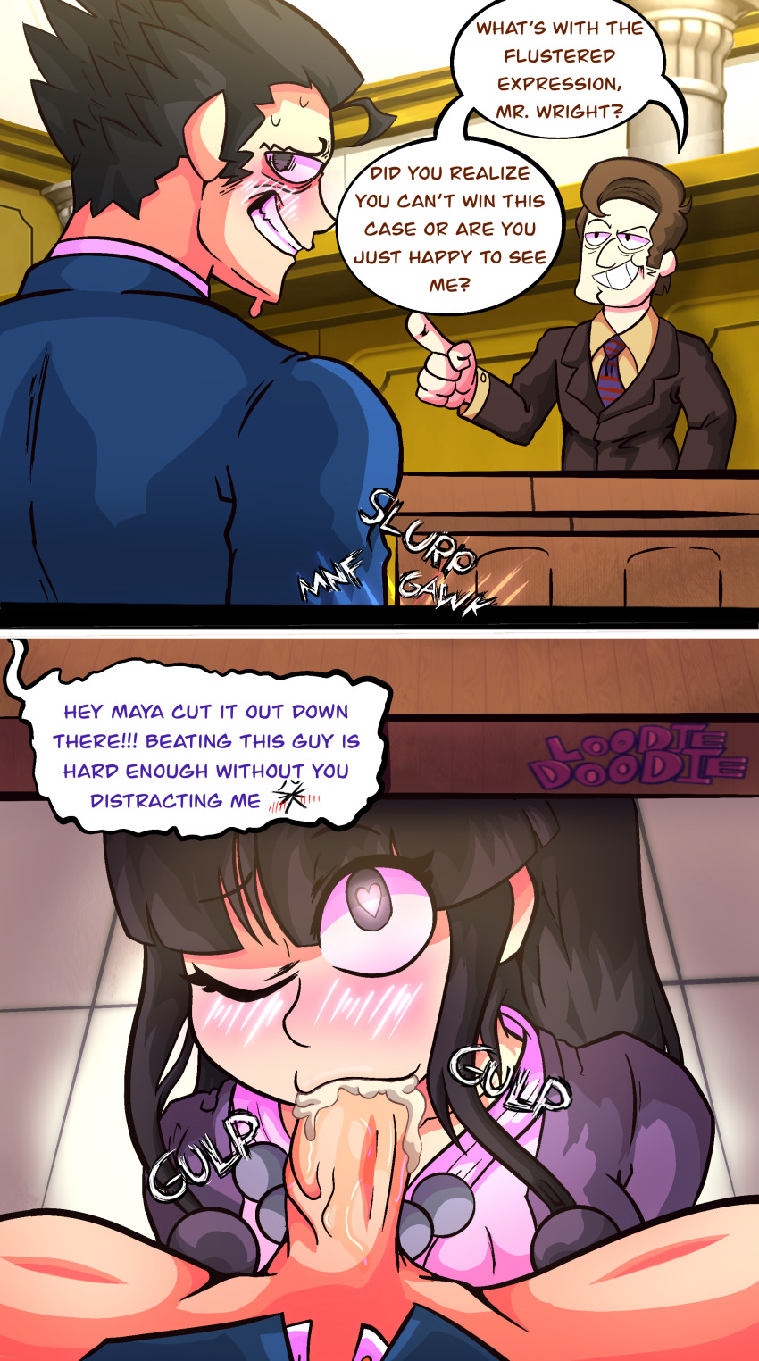 Maya Fey (Ace Attorney) Rule 34 Image