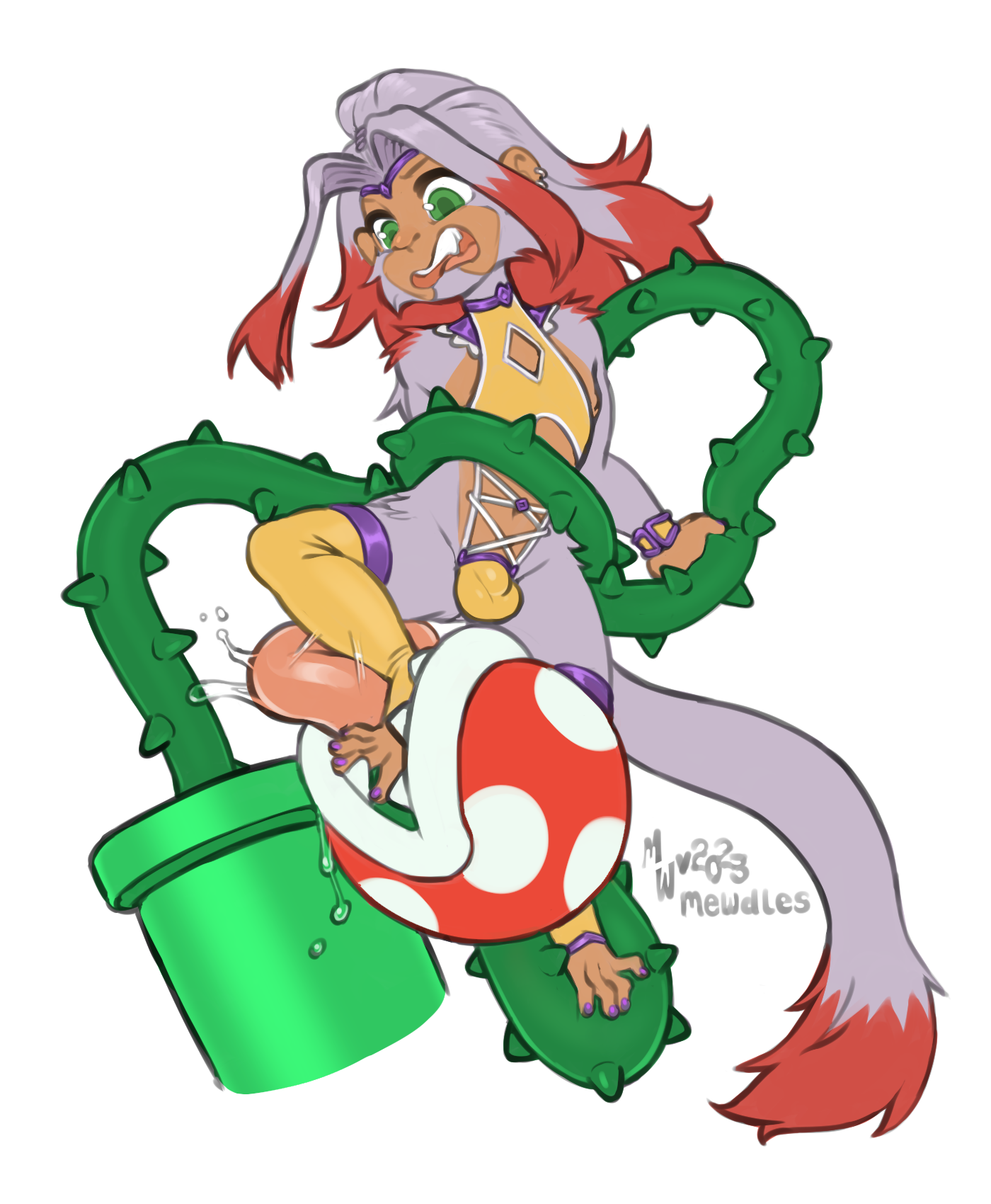 Piranha Plant (Mario (Series)) Rule 34 Image