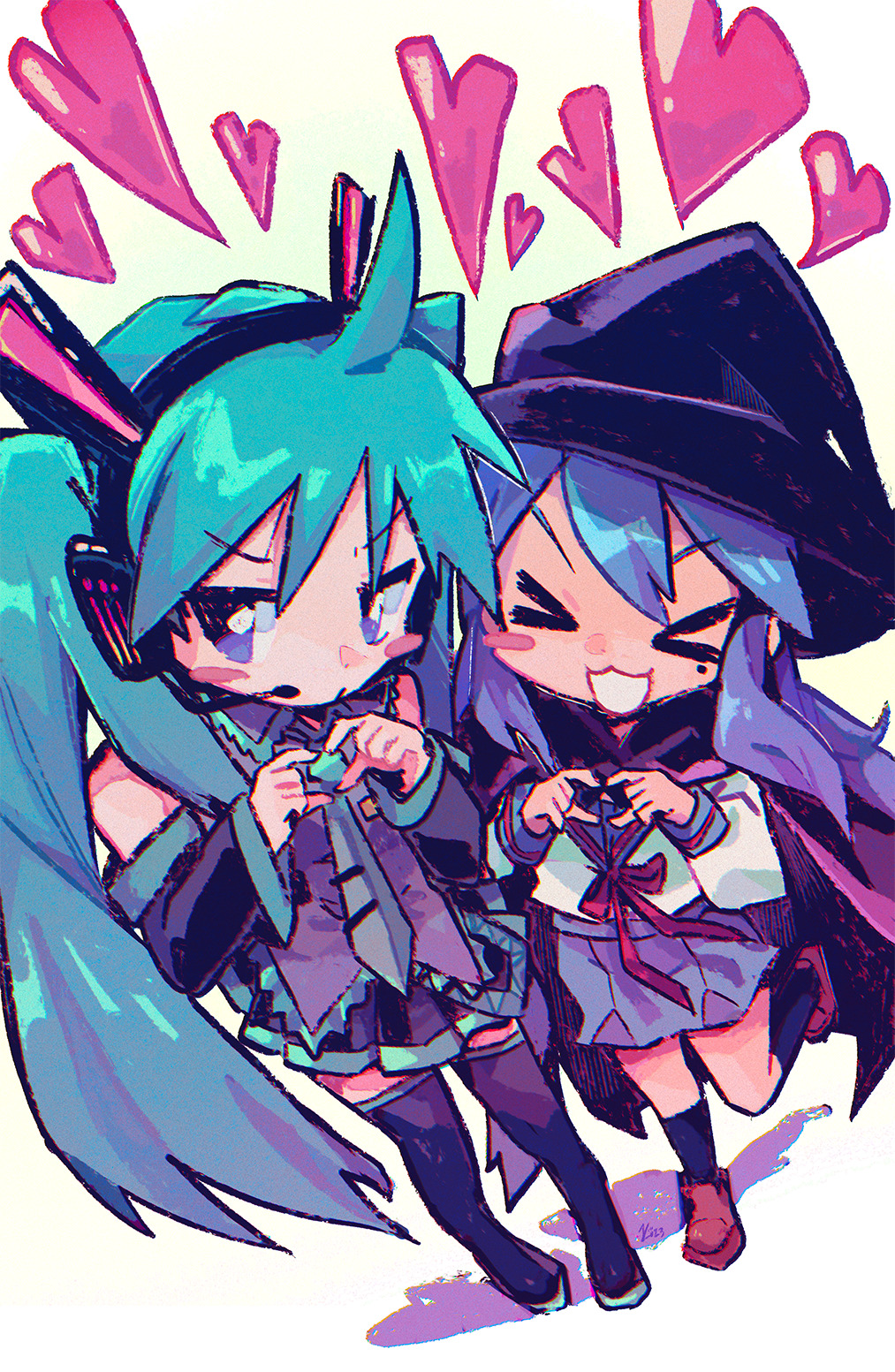 Hatsune Miku (Izumi Konata) Rule 34 Image