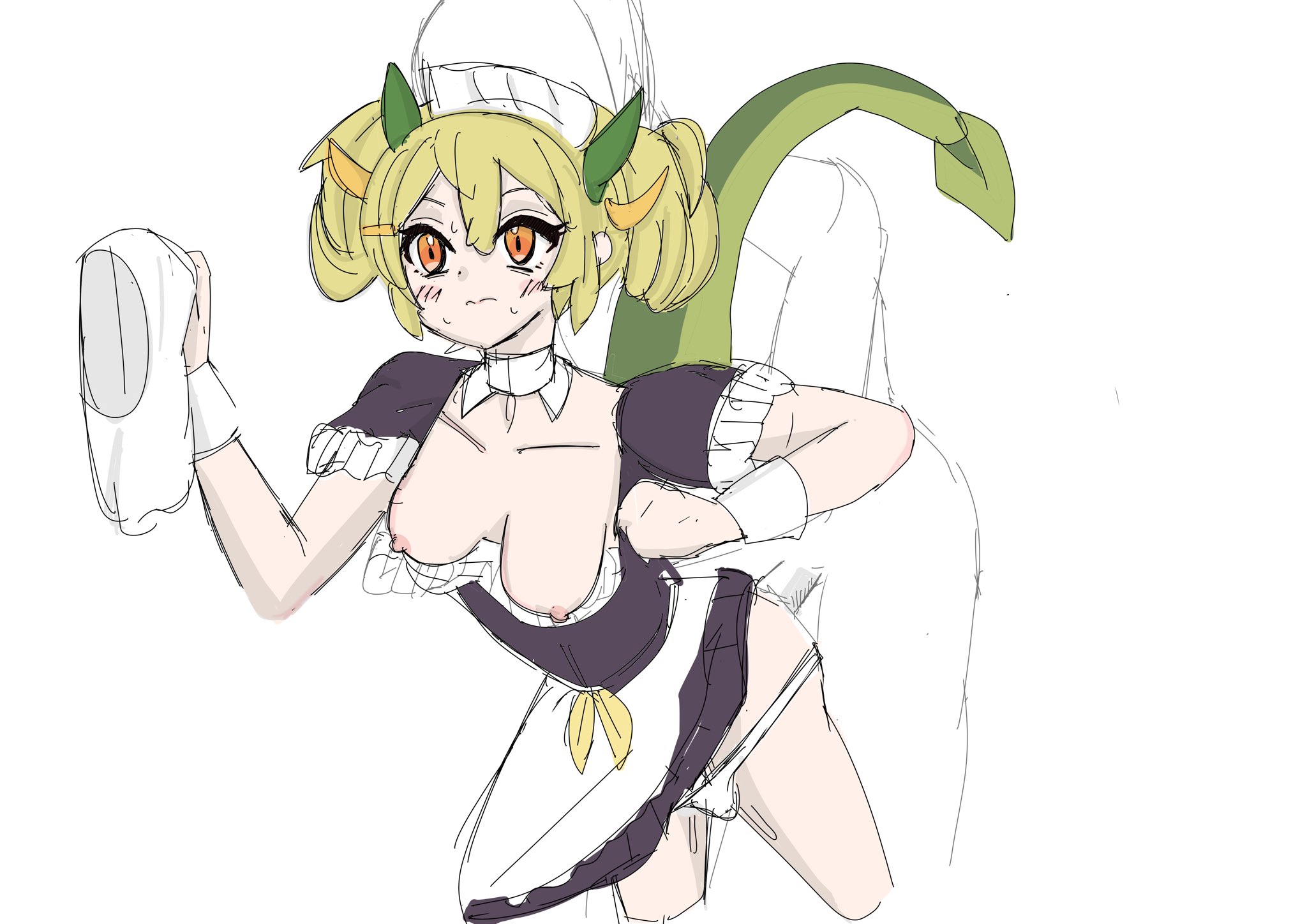 Parlor Dragonmaid (Yu-Gi-Oh!) Rule 34 Image