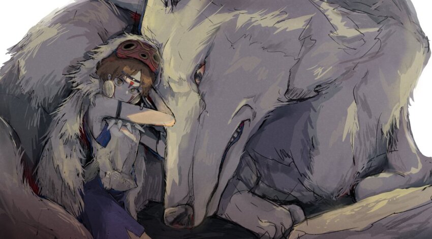 San (Mononoke Hime) Rule 34 Image