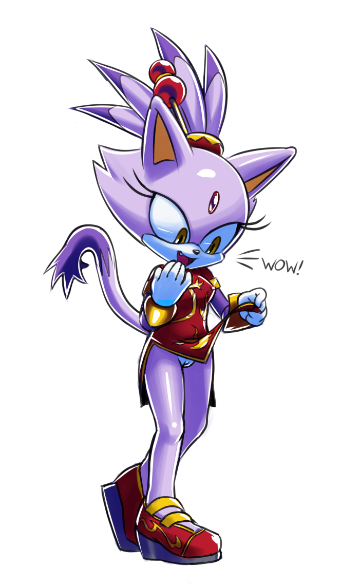 Blaze The Cat (Sonic (Series)) Rule 34 Image