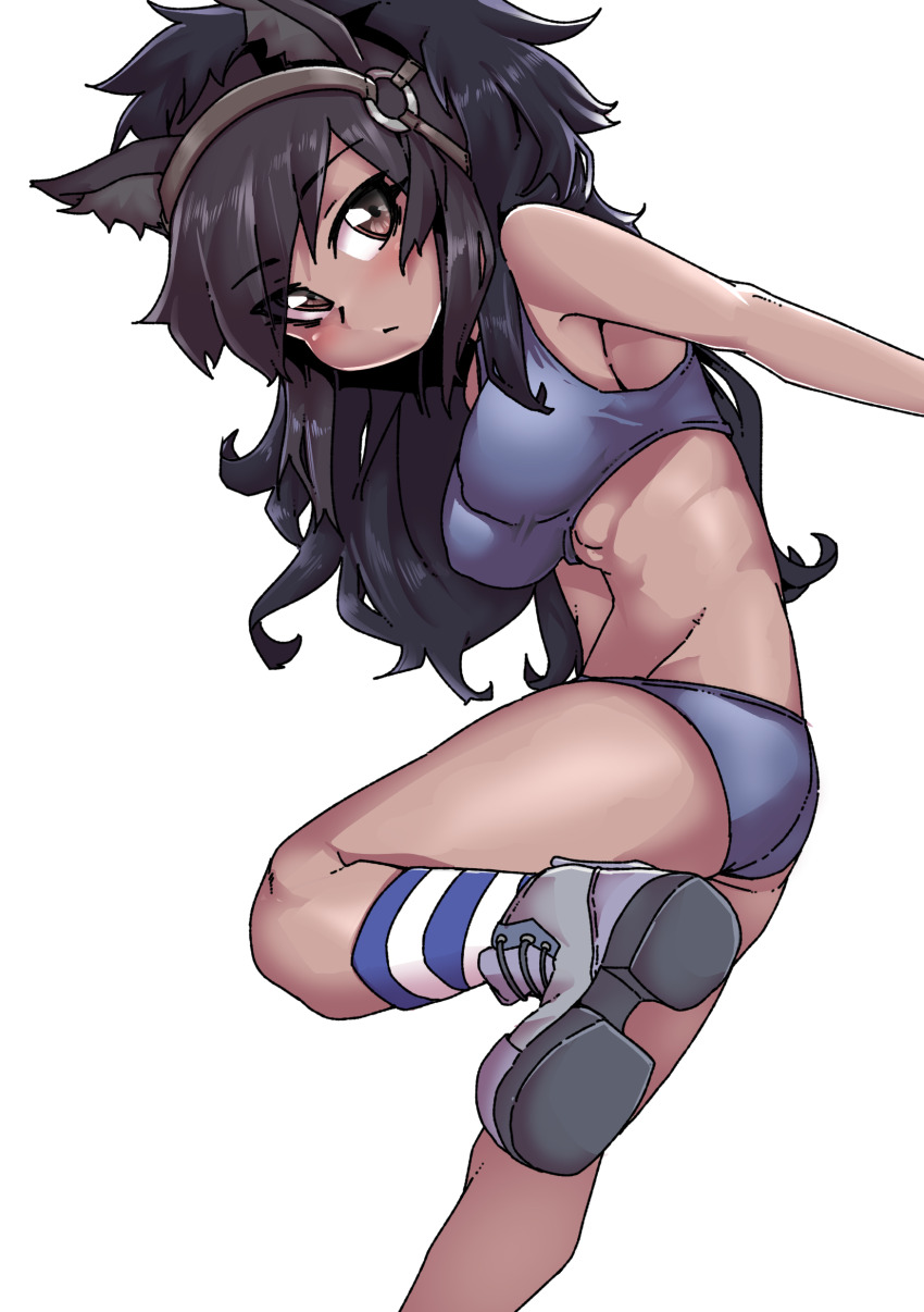Brown Thoroughbred (Kemono Friends) Rule 34 Image