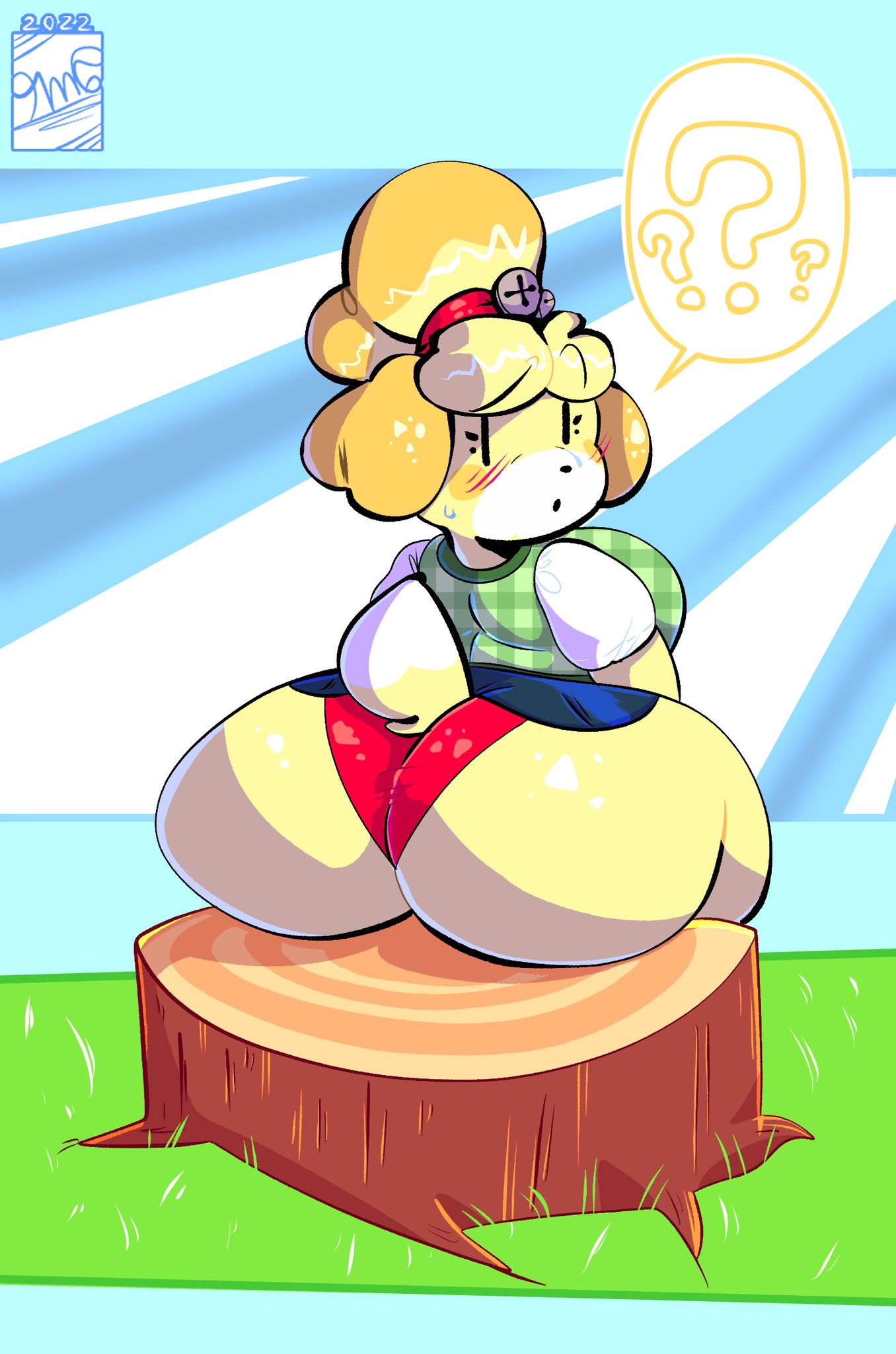 Isabelle (Animal Crossing) Rule 34 Image